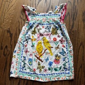 Nathalie Lete + H&M Floral and Butterfly Print Dress